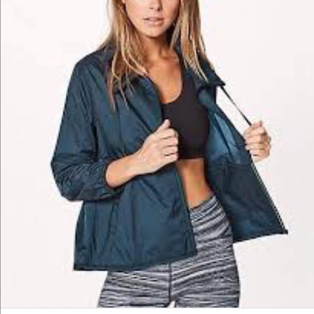 lululemon athletica Teal Utility Jacket